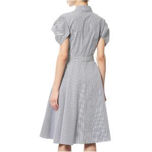 DKNY Dresses - NWT Donna Karan Striped Balloon Sleeve Shirt Dress DKNY Dresses - NWT Donna Karan Striped Balloon Sleeve Shirt Dress
